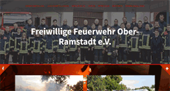 Desktop Screenshot of feuerwehr-ober-ramstadt.de